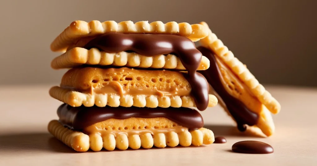 How to Make Cheez-It Peanut Butter Chocolate Delights